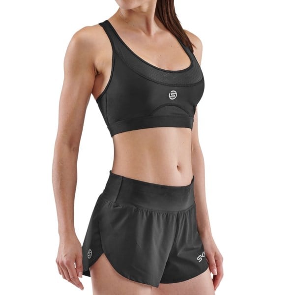 Skins Series-3 Elite Womens Compression Sports Bra - Black