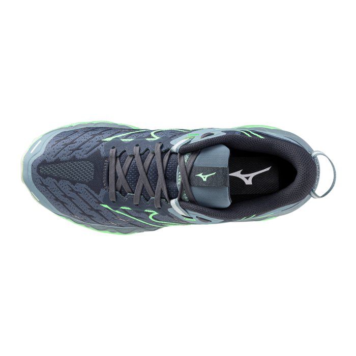 Mizuno Wave Mujin 10 - Womens Trail Running Shoes - Violet Indigo/Neo Mint/Citadel