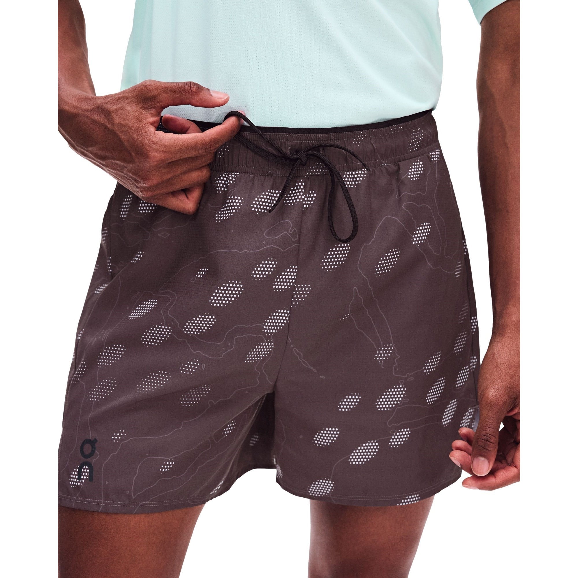 On Mens Trail Running Shorts - Mulberry - image 4