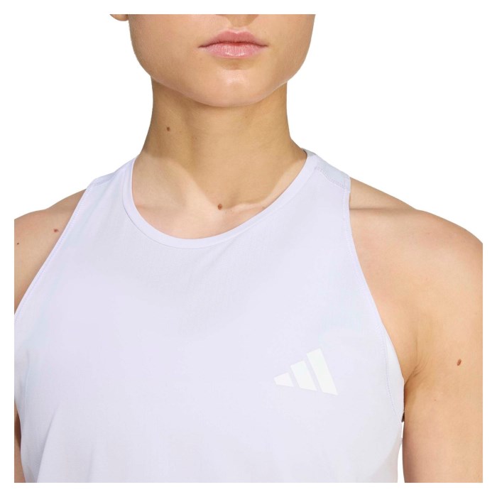 adidas ADI365 Climacool Womens Running Tank Top - Frost Purple/White - image 3