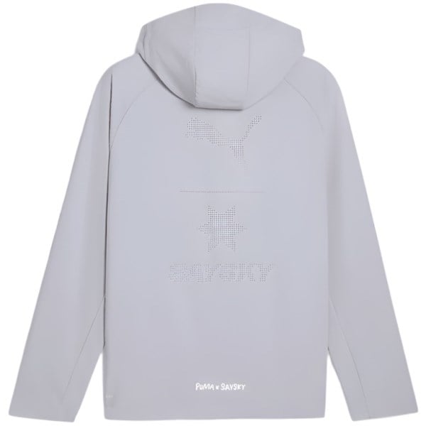 PUMA X SAYSKY Running Jacket - Mens Running Jacket - Fog