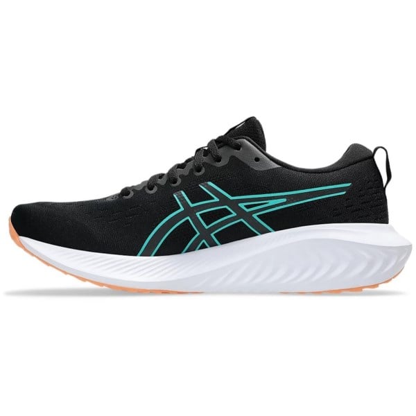 Asics Gel Excite 10 - Mens Running Shoes - Black/Wave Teal