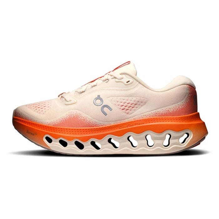 On Cloudsurfer 3 - Womens Running Shoes - Moonstone/Flame - image 3