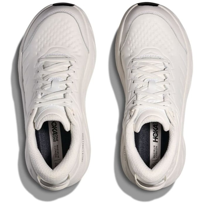 Hoka Bondi SR - Mens Walking Shoes - Frost White