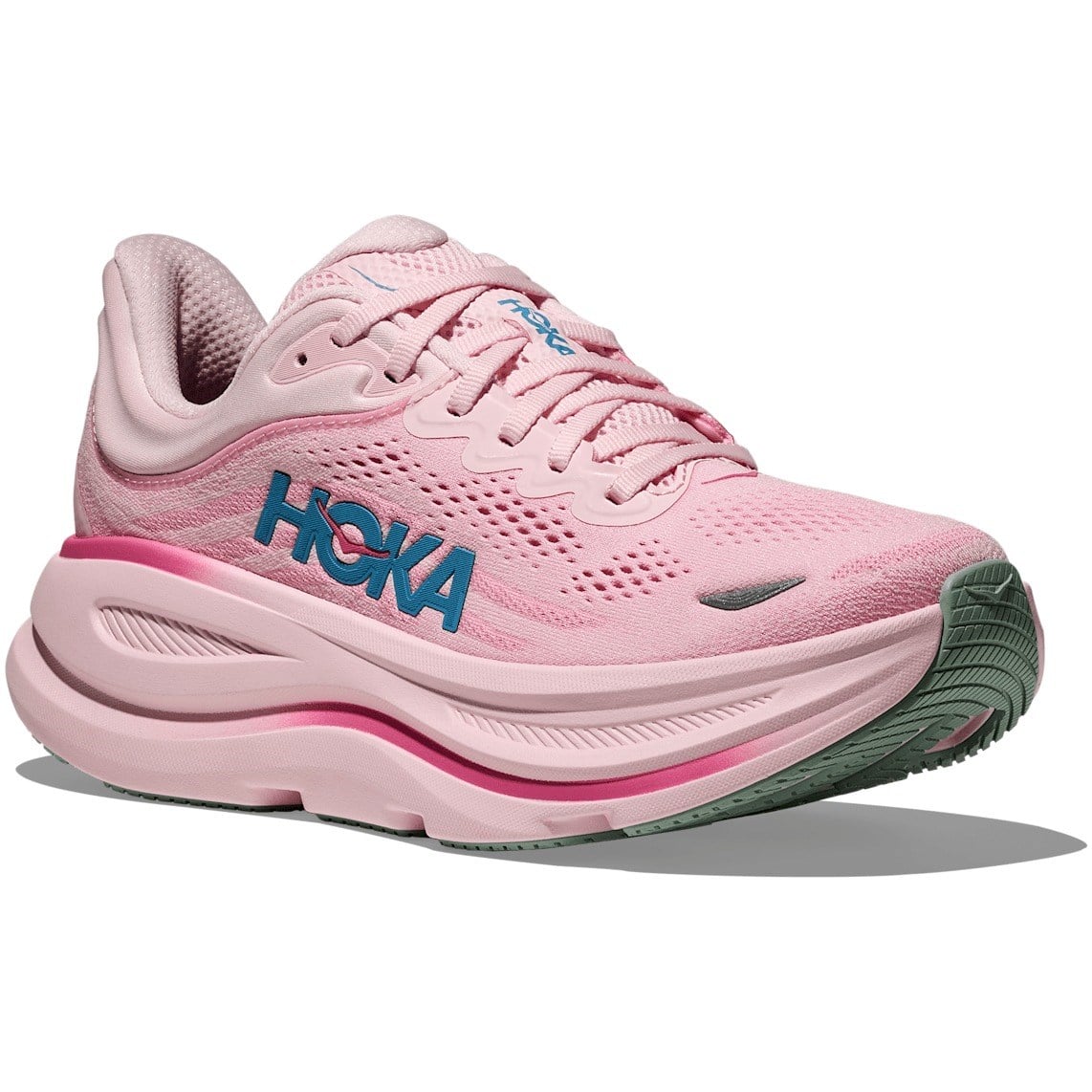 Hoka Bondi 9 - Womens Running Shoes - Rose Tea/Petal