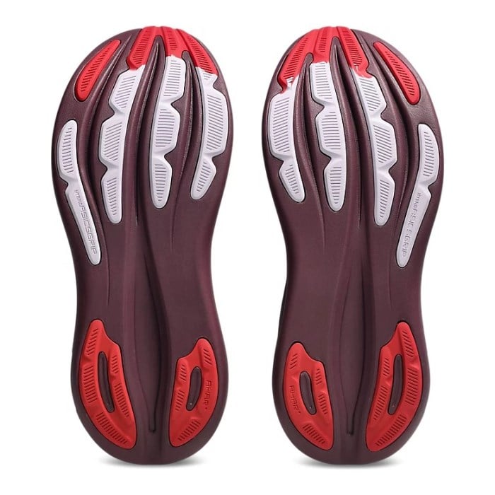 Asics Gel Nimbus 28 - Womens Running Shoes - Beniimo Purple/Speed Red - image 4