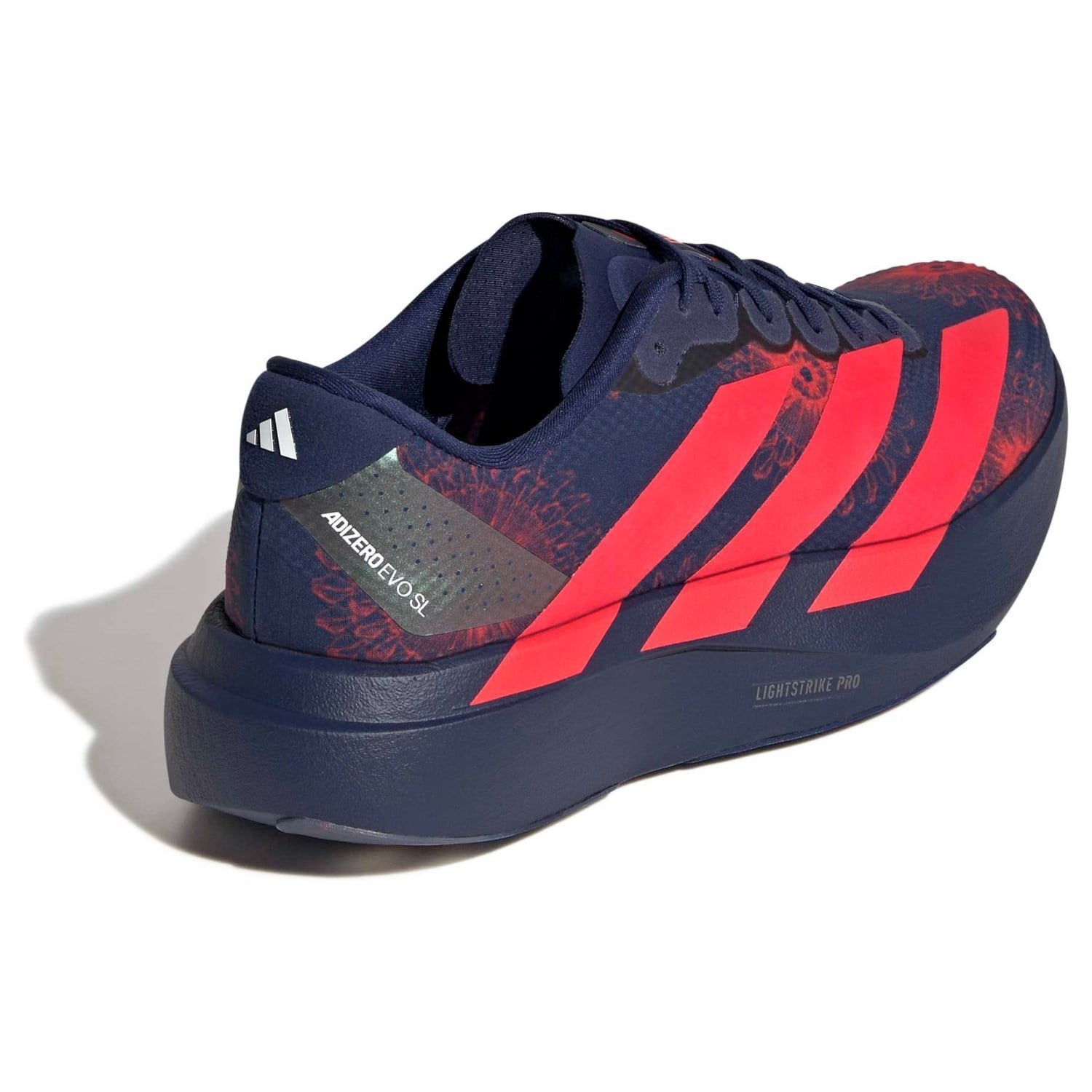 adidas Adizero Evo SL Woven x LABRUM - Womens Running Shoes - Dark Blue/Lucid Red/Muted Purple