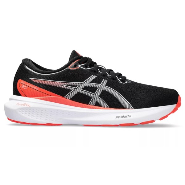 Asics Gel Kayano 30 GS - Kids Running Shoes - Black/Pure Silver
