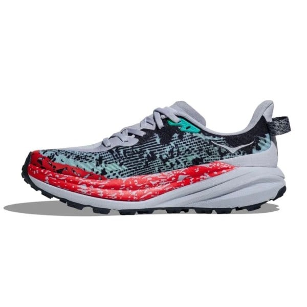 Hoka Speedgoat 6 - Mens Trail Running Shoes - Gull/Stormy Skies - image 2