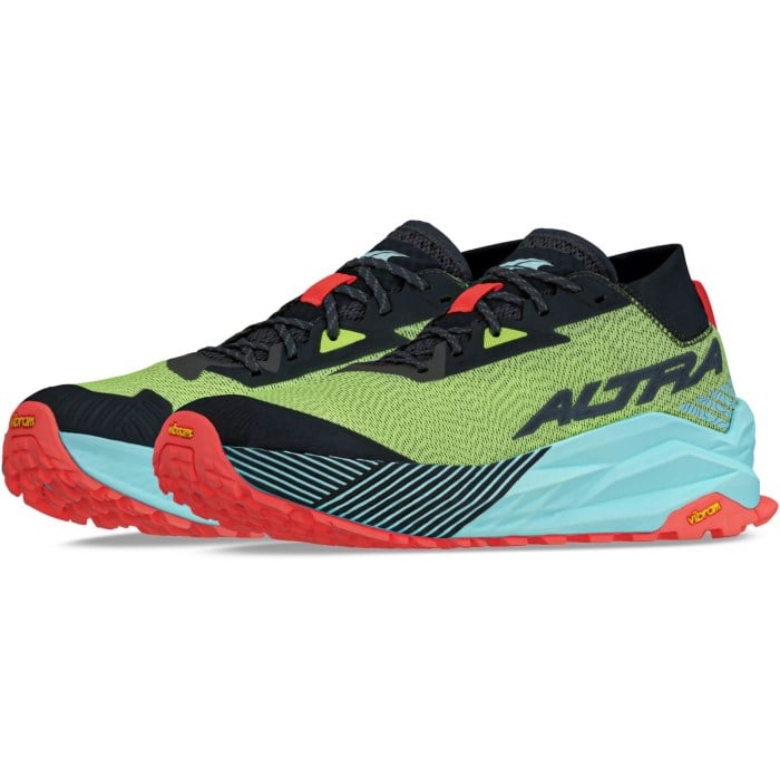 Altra Olympus 275 - Mens Trail Running Shoes - Black/Yellow