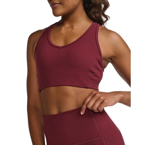 2XU Motion Racerback Womens Sports Bra - Truffle/Truffle