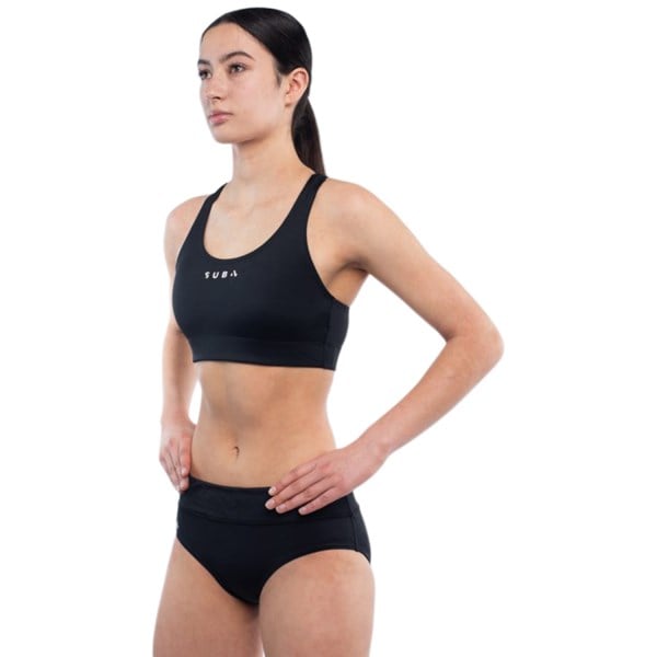 Sub4 Womens Athletic Briefs - Black