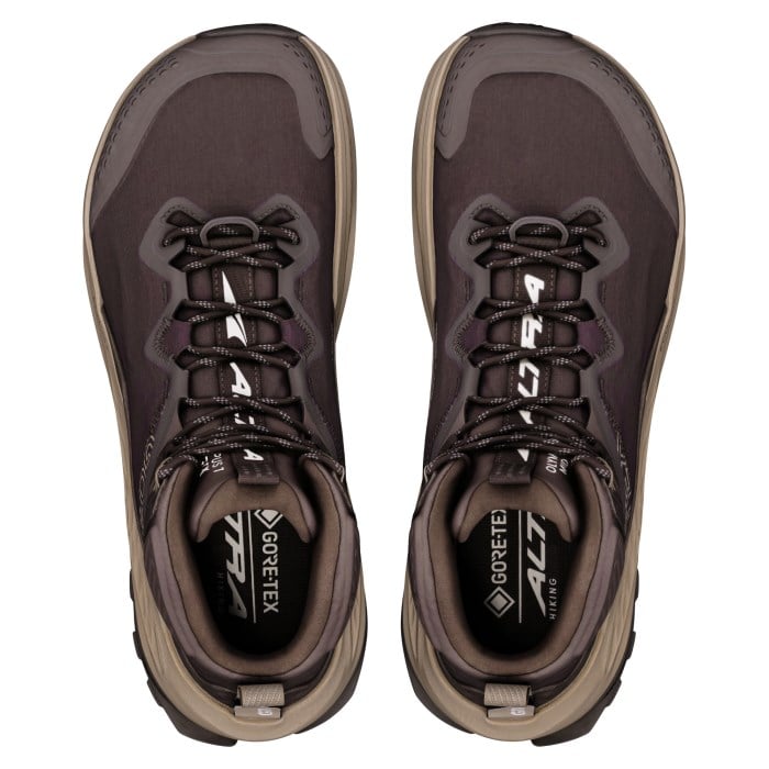 Altra Olympus 7 Mid GTX - Mens Hiking Shoes - Chocolate Brown/Chocolate Brown - image 4