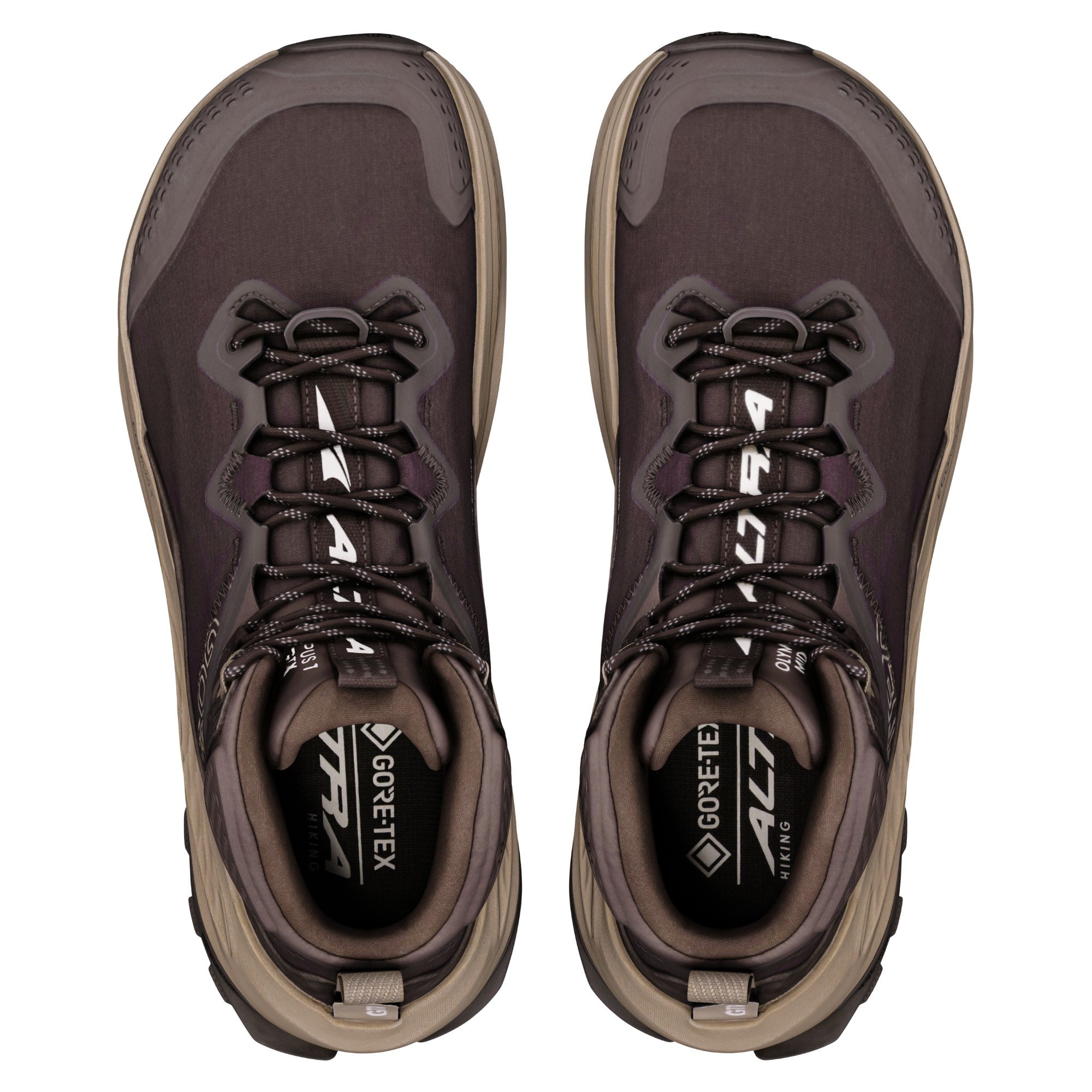 Altra Olympus 7 Mid GTX - Mens Hiking Shoes - Chocolate Brown/Chocolate Brown - image 4