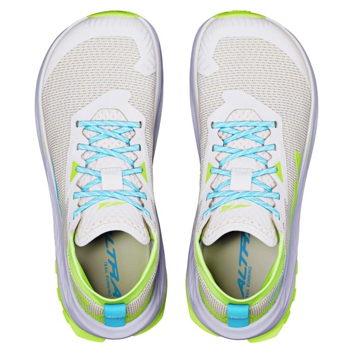 Altra Olympus 275 HiLo - Womens Trail Running Shoes - Vapourous Gray/Bluefish/Sharp Green - image 4