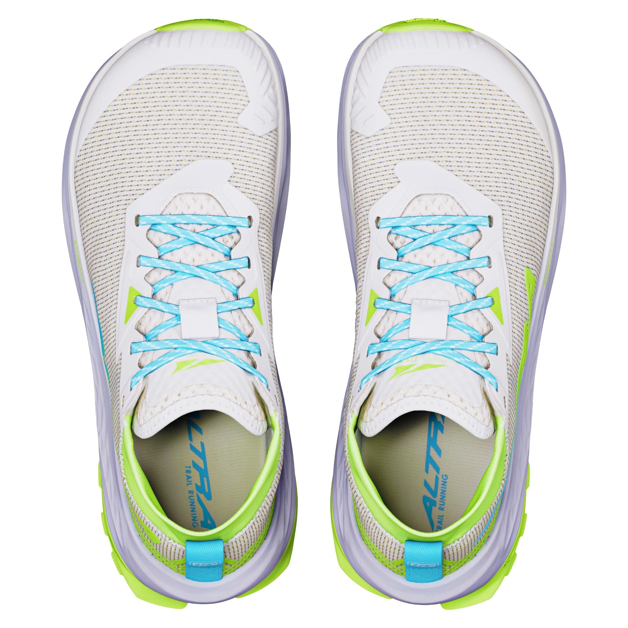 Altra Olympus 275 HiLo - Womens Trail Running Shoes - Vapourous Gray/Bluefish/Sharp Green - image 4