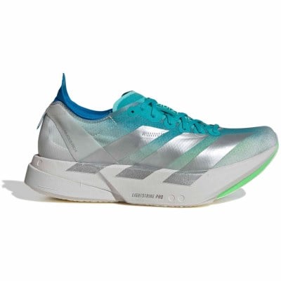 adidas Adizero Adios Pro 4 - Womens Racing Shoes - Hi Res Aqua/Matte Silver/Grey One