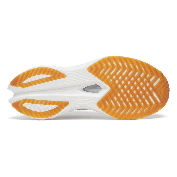 Saucony Endorphin Speed 4 - Womens Running Shoes - White/Gum