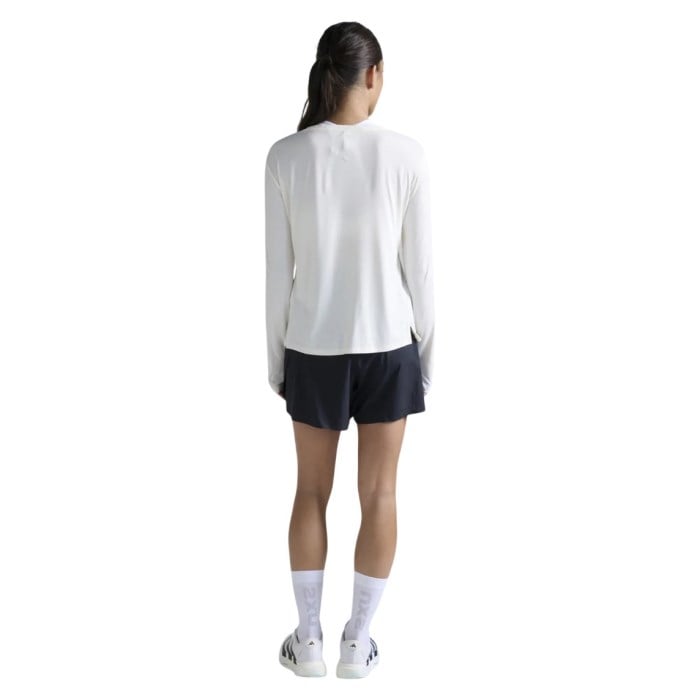 2XU Aero Trail Womens Long Sleeve Top - Chalk/White Reflective - image 4
