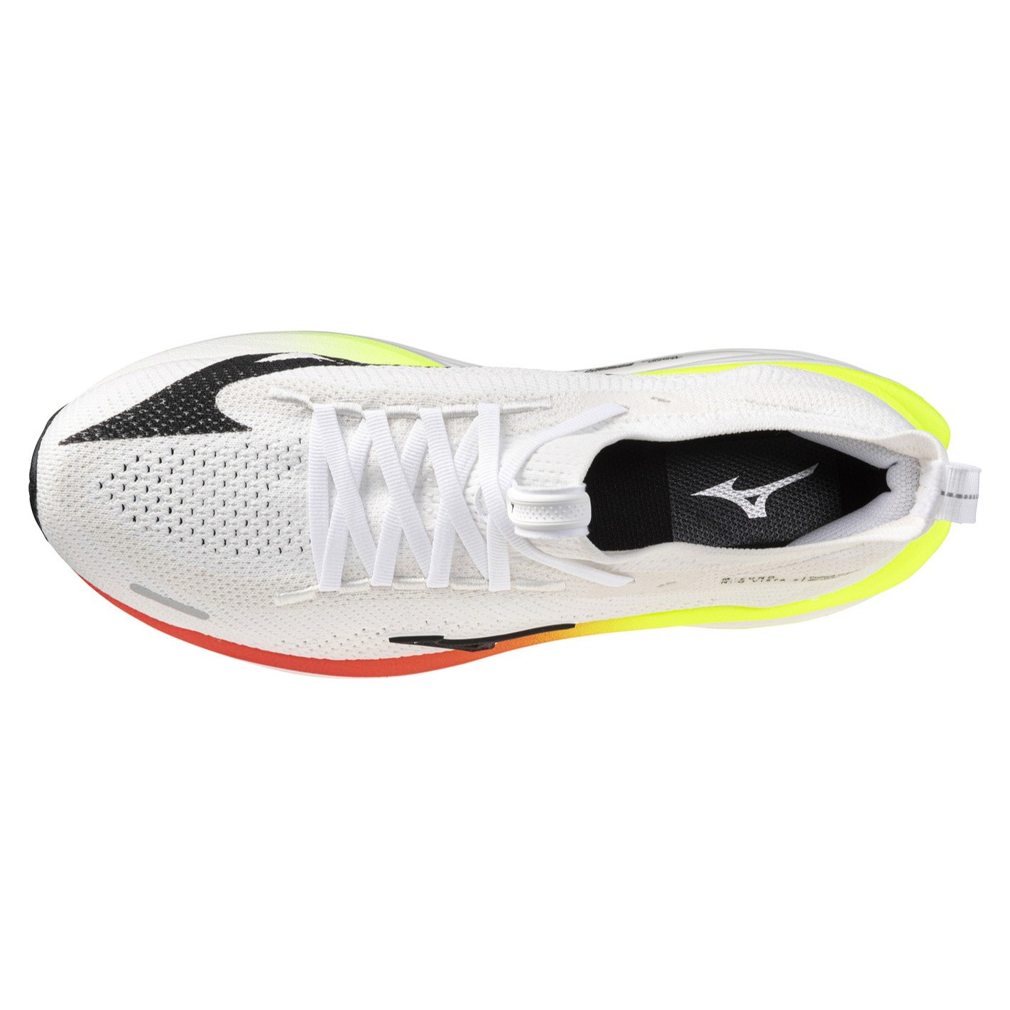 Mizuno Neo Vista 3 - Mens Running Shoes - White/Black/Orange - image 3