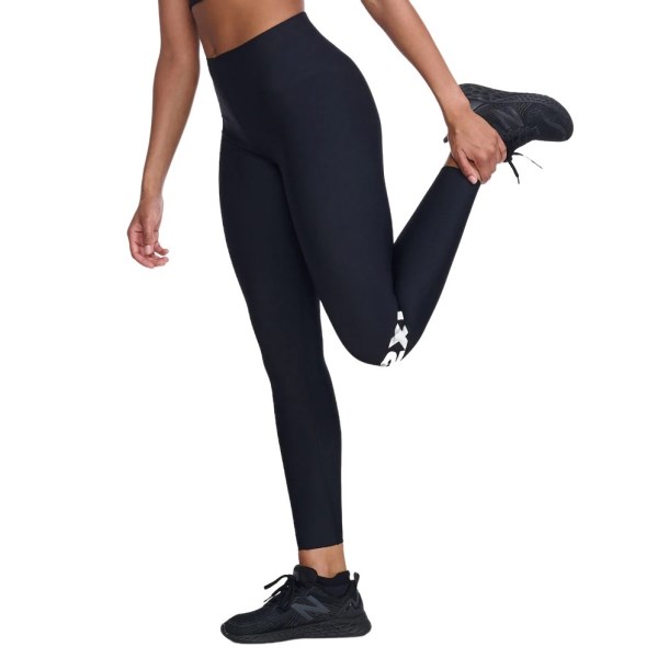 2XU Motion Sculpt Hi-Rise Womens Compression Tights - Black/White