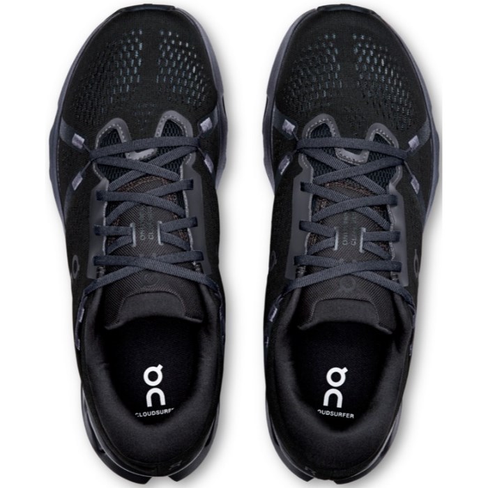 On Cloudsurfer 2 - Womens Running Shoes - Black/Black