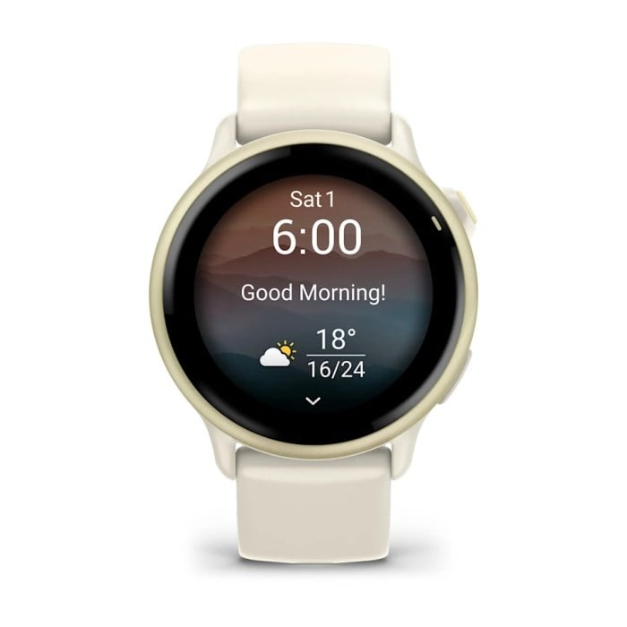 Garmin Vivoactive 6 GPS Smartwatch - Bone/Lunar Gold - image 5