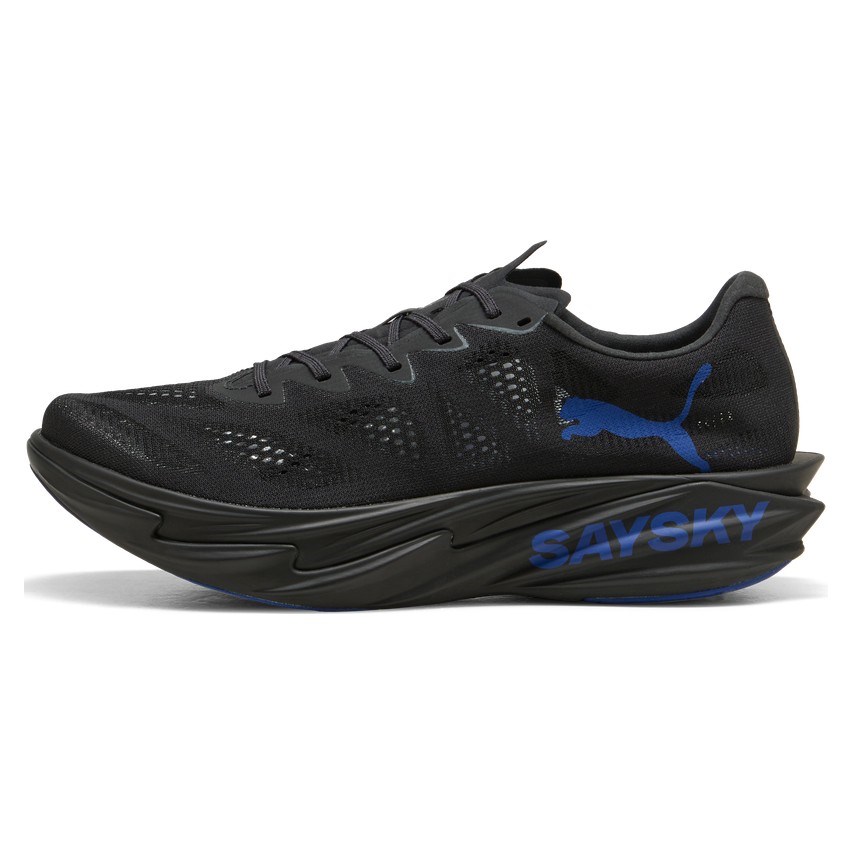 Puma Deviate Nitro Elite 4 SaySky - Mens Running Shoes - Dark Gray/Black/Blue - image 2