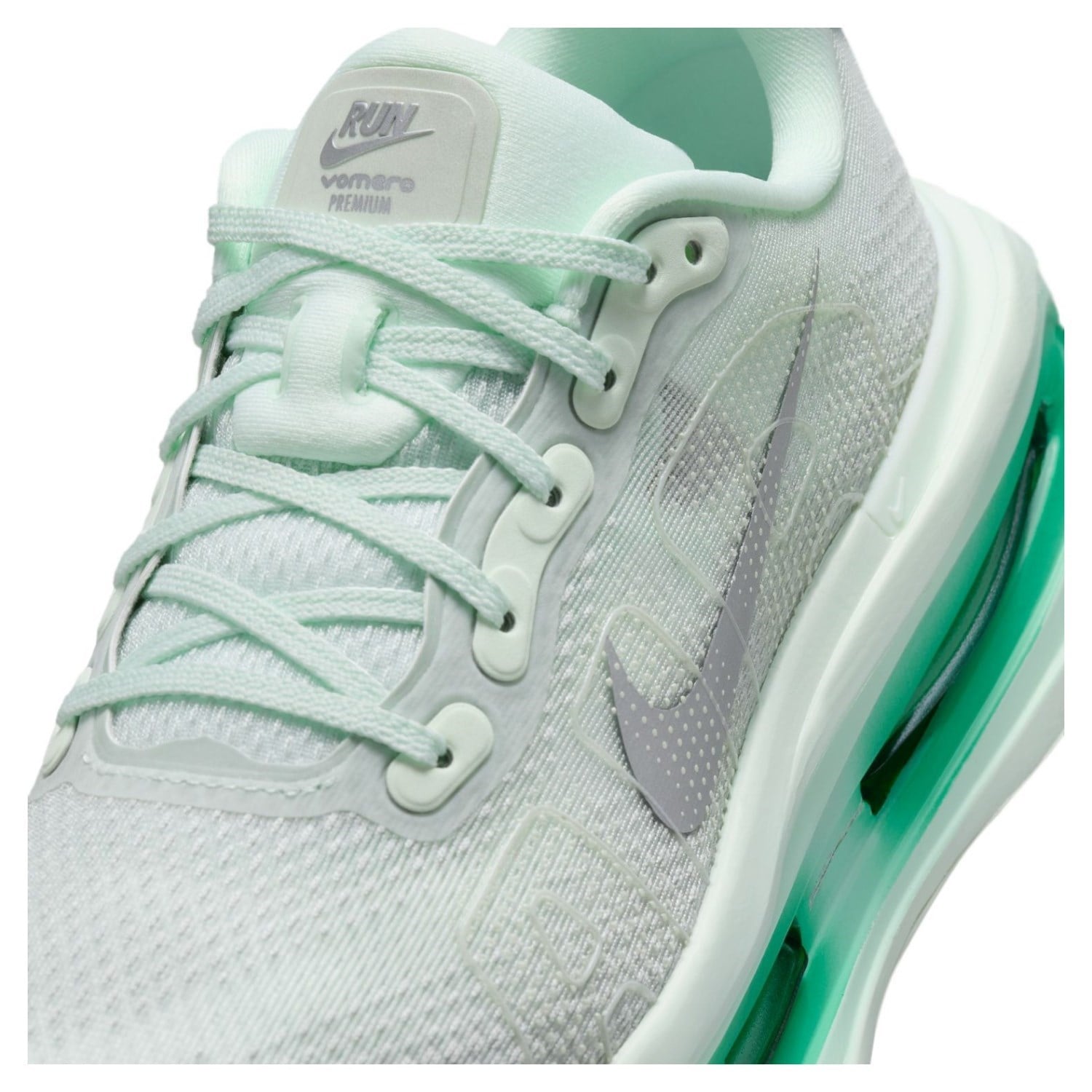 Nike Vomero Premium - Womens Running Shoes - Barely Green/Metallic Silver