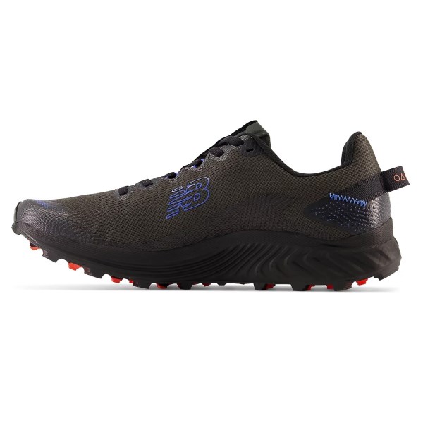 New Balance FuelCell Summit Unknown v4 - Mens Trail Running Shoes - Grey/Neon Dragonfly