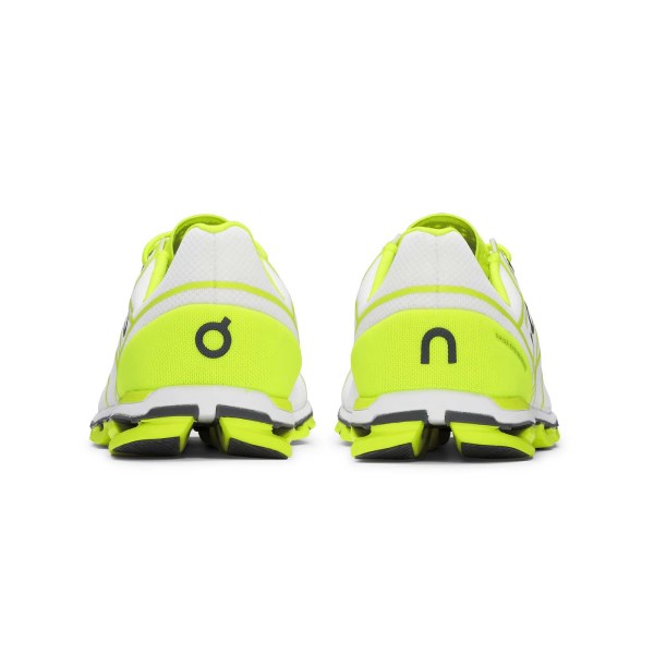 On Cloudflash - Womens Racing Shoes - Neon/White