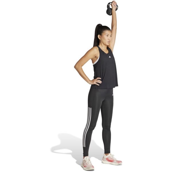 adidas Womens Training Essentials Racerback Tank Top - Black