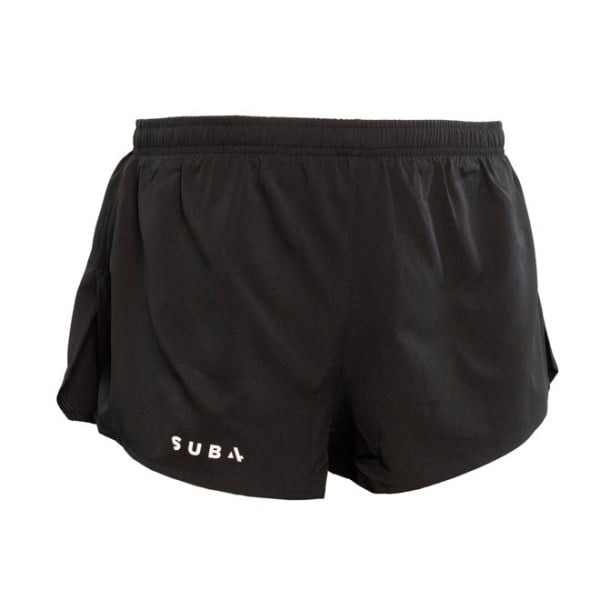 Pro 2 Inch Split Mens Running Shorts - Black