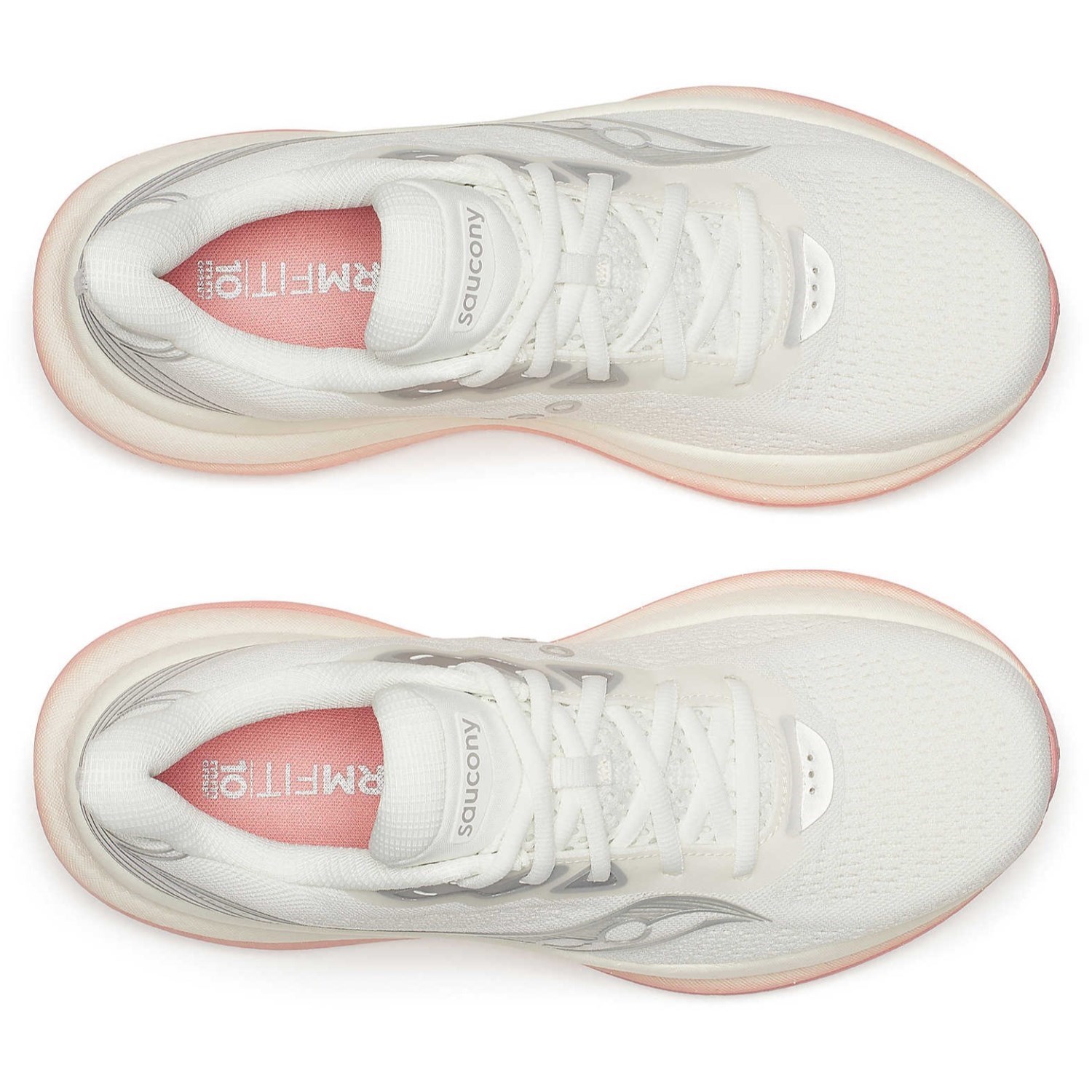 Saucony Triumph 23 - Womens Running Shoes - Ivory/Mauve