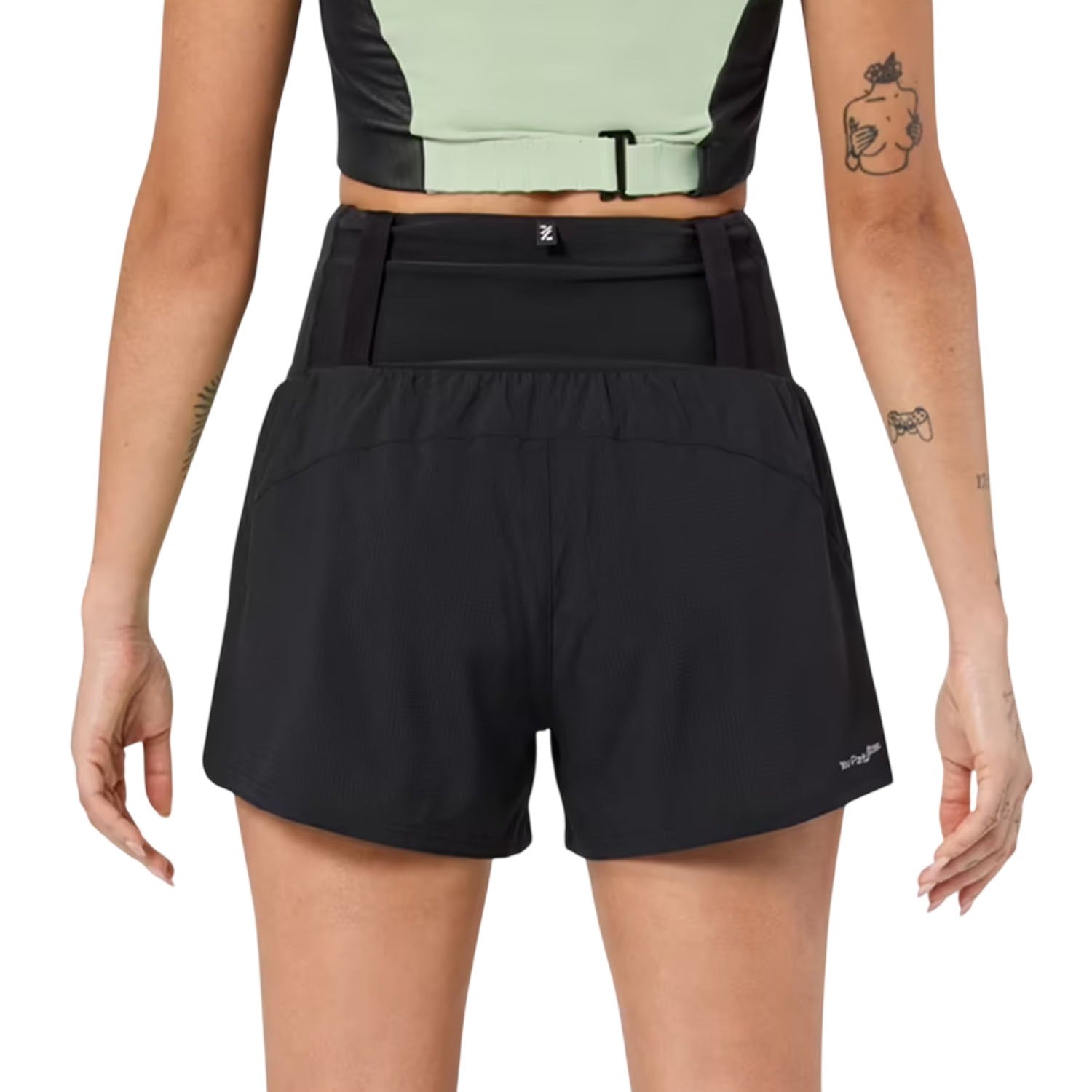 NNormal Race 02 Womens Running Shorts - Black - image 2