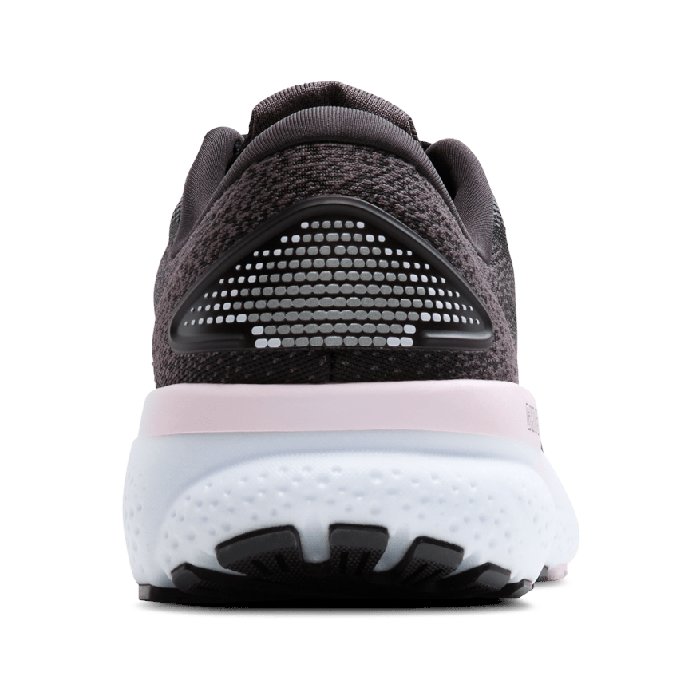 Brooks Ghost 16 - Womens Running Shoes - Black/White/Orchid Ice
