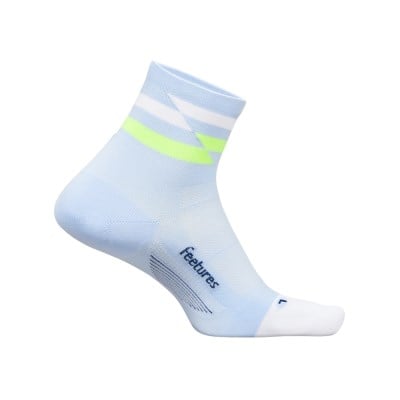 Feetures Elite Ultra Light Cushion Quarter Crew Running Socks