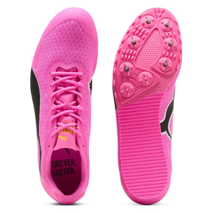 Puma evoSpeed Star 9 - Unisex Track and Field Shoes - Poison Pink/Sun Stream - image 4