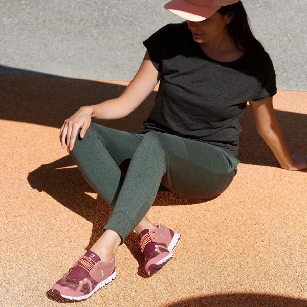 On Cloud - Womens Running Shoes - Dustrose/Mulberry