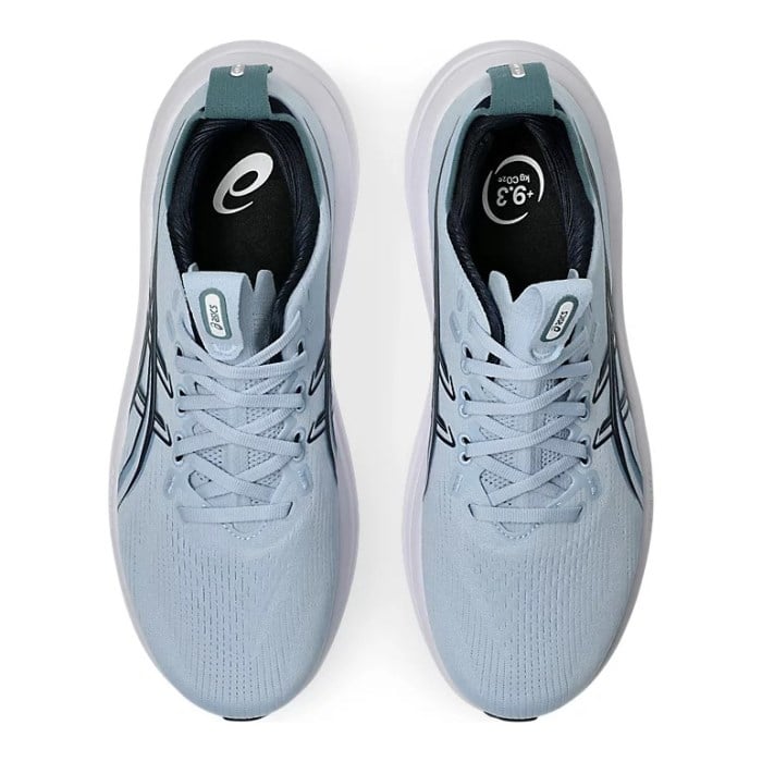Asics Gel Nimbus 28 - Mens Running Shoes - Solid Air/Midnight - image 3