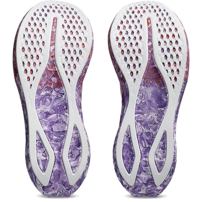 Asics Gel Noosa Tri 16 - Mens Running Shoes - White/Edo Purple