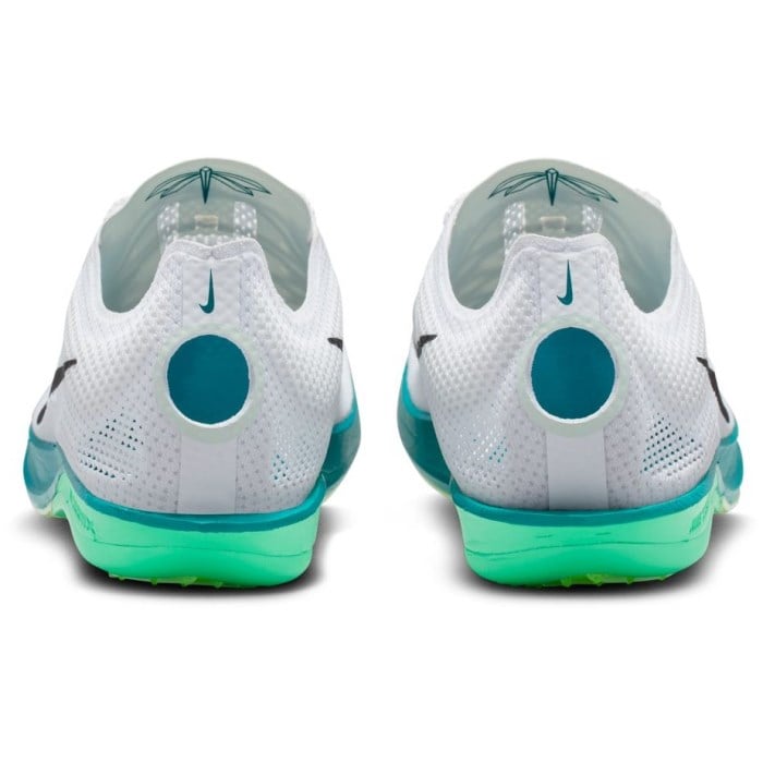 Nike ZoomX Dragonfly 2 - Unisex Long Distance Track Spikes - White/Black/Bright Spruce