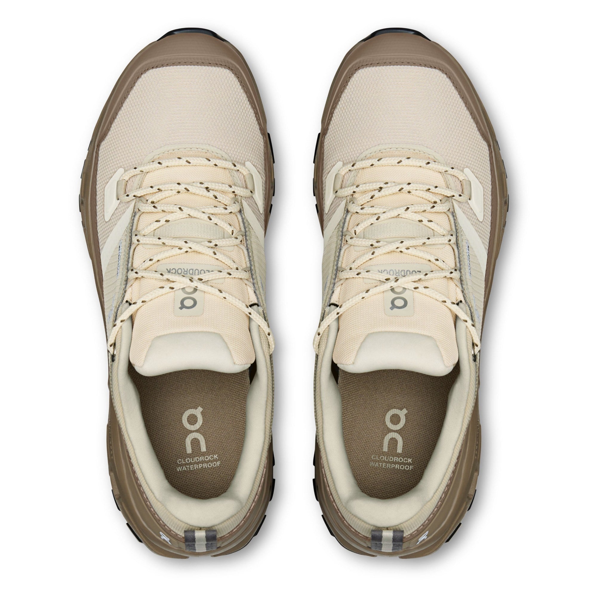 On Cloudrock Low Waterproof - Womens Hiking Shoes - Grain/Soba - image 3