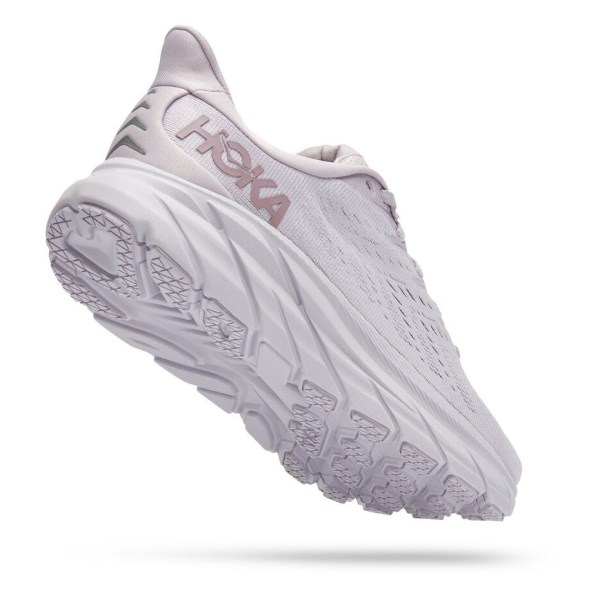 Hoka Clifton 8 - Womens Running Shoes - Lilac Marble/Elderberry
