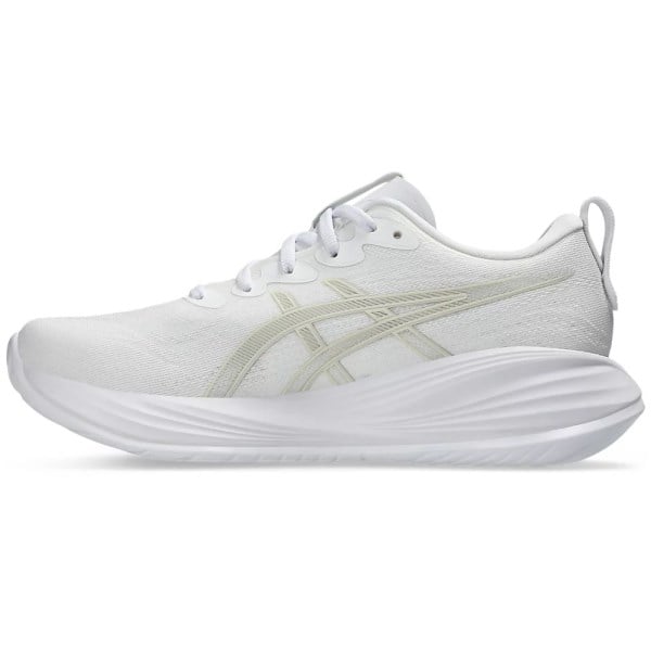 Asics Gel Cumulus 27 - Womens Running Shoes - White/Lake Grey