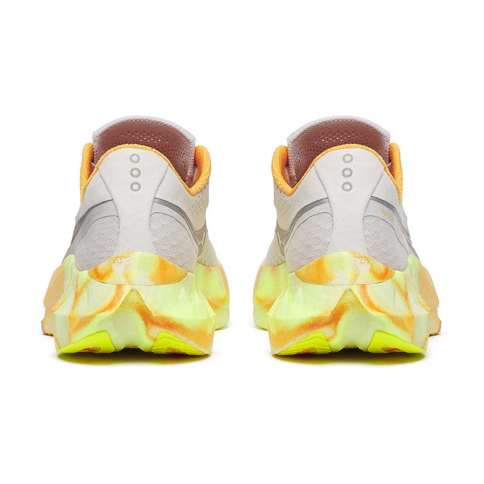 Saucony Endorphin Pro 4 - Womens Road Racing Shoes - Fog/Peel
