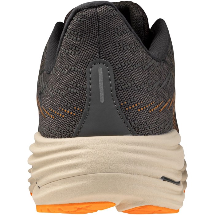 Mizuno Wave Rider 29 - Mens Running Shoes - Quiet Shade/Summer Sand/Shocking Orange