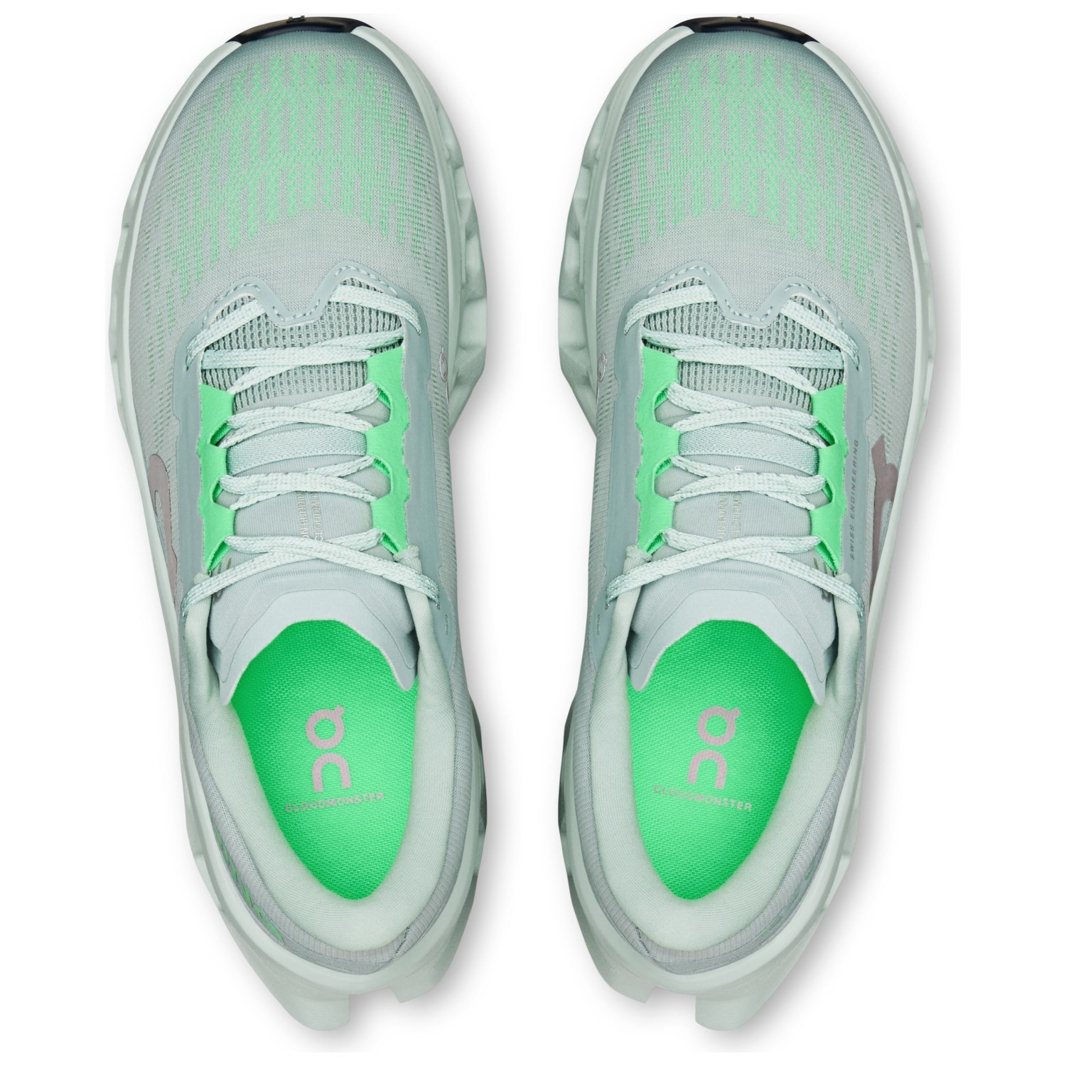 On Cloudmonster 3 - Womens Running Shoes - Brook/Flurry - image 3