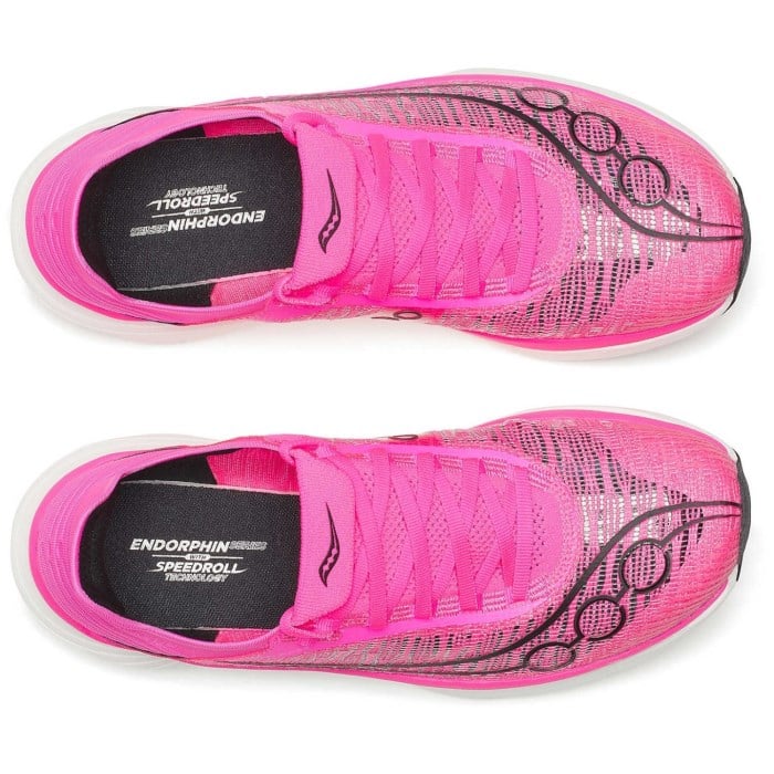 Saucony Endorphin Elite 2 - Unisex Racing Shoes - Shock/Black