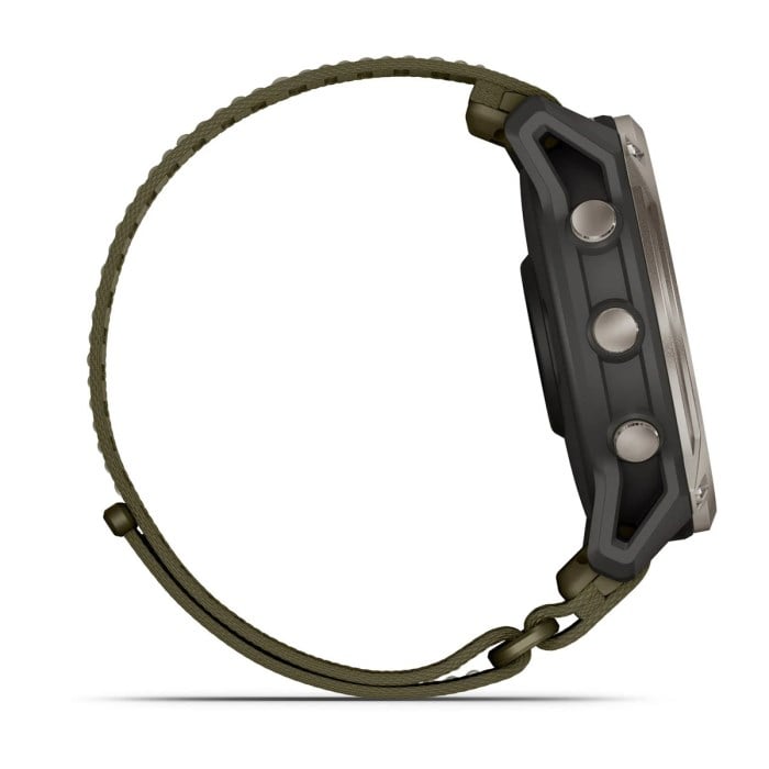 Garmin Enduro 4 Titanium GPS Smartwatch - Bare Titanium/Dark Olive - image 4